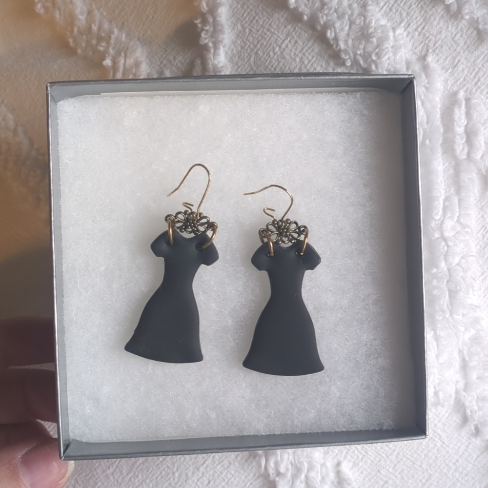 Black Dress Earrings
